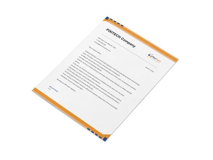 Free Sponsorship Letter Templates Venngage