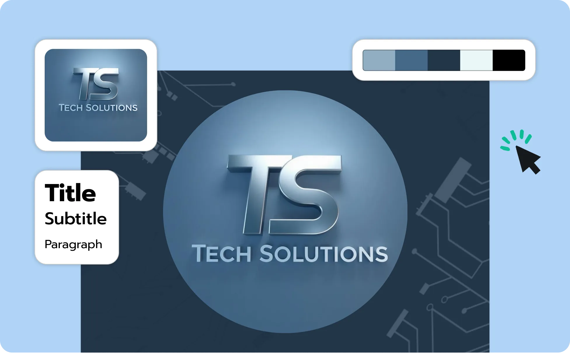 Brand kit in editor SVG Brand kit in editor SVG