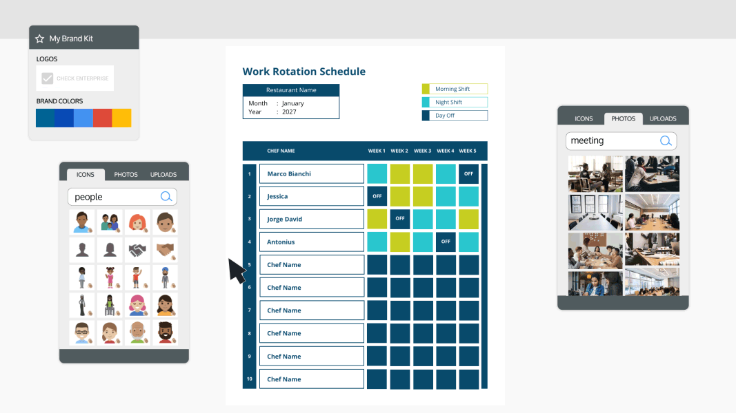 Free Online Employee Schedule Maker