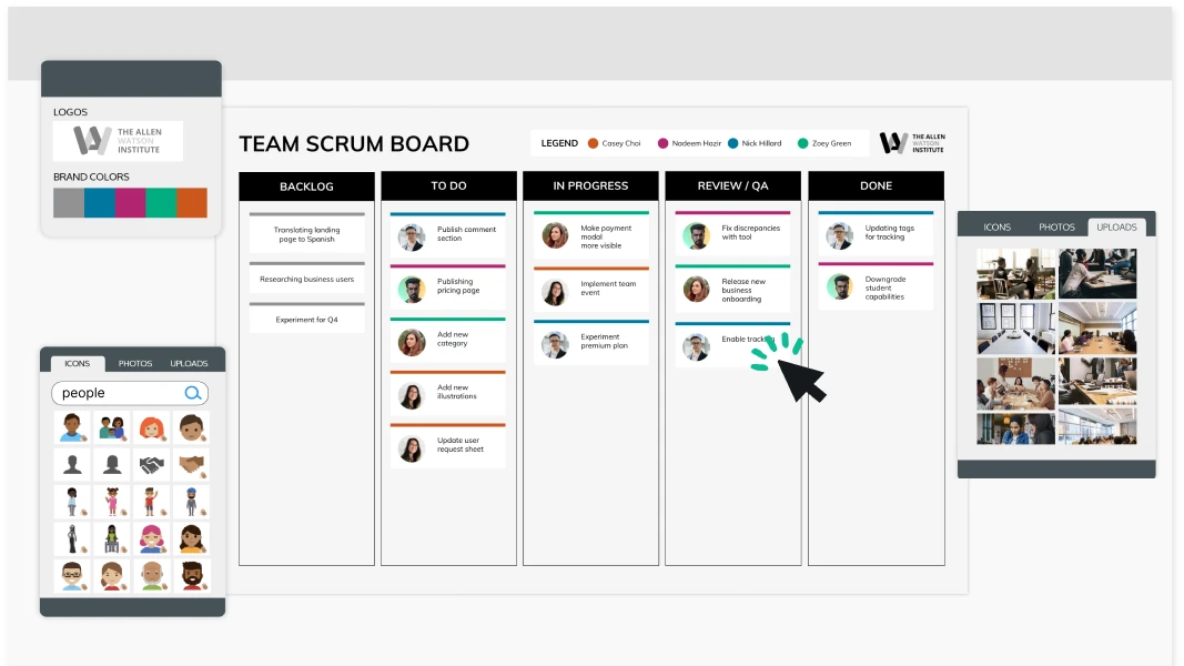 Free Online Scrum Board Tool