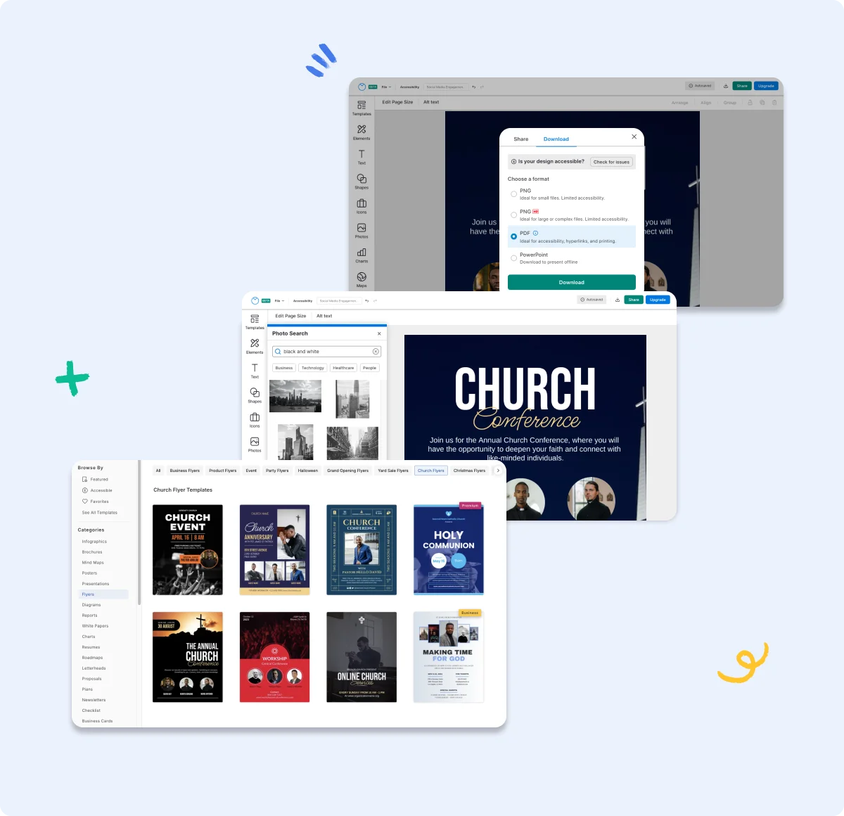 How to make a church flyer online in 5 steps