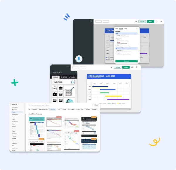 How to design a professional Gantt chart in 5 steps:
