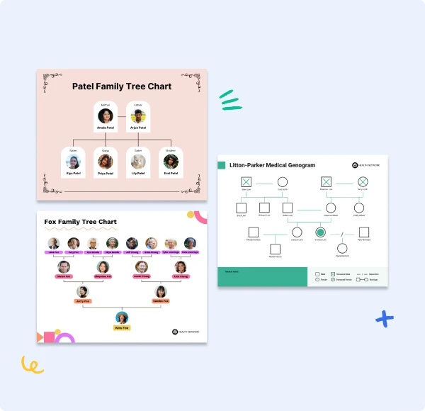 Visualize family information efficiently with a genogram maker