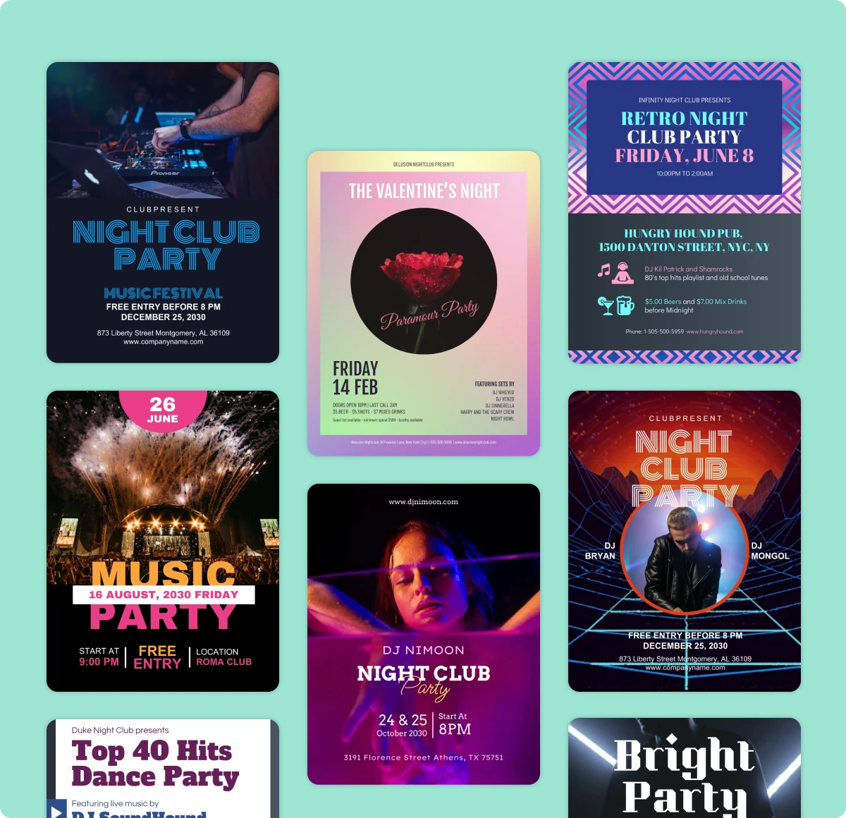 Use Stunning Visuals to Promote Your Club Events