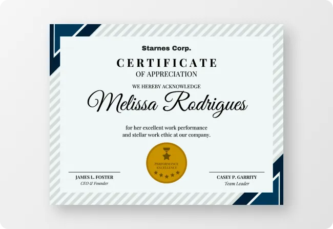Certificate Generator