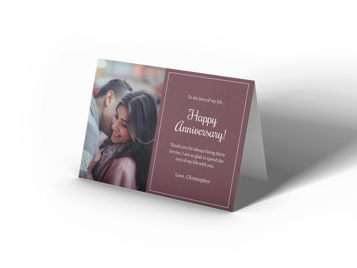 anniversary card templates