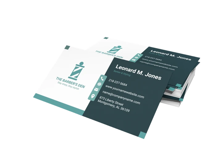 Barber Business Card Templates