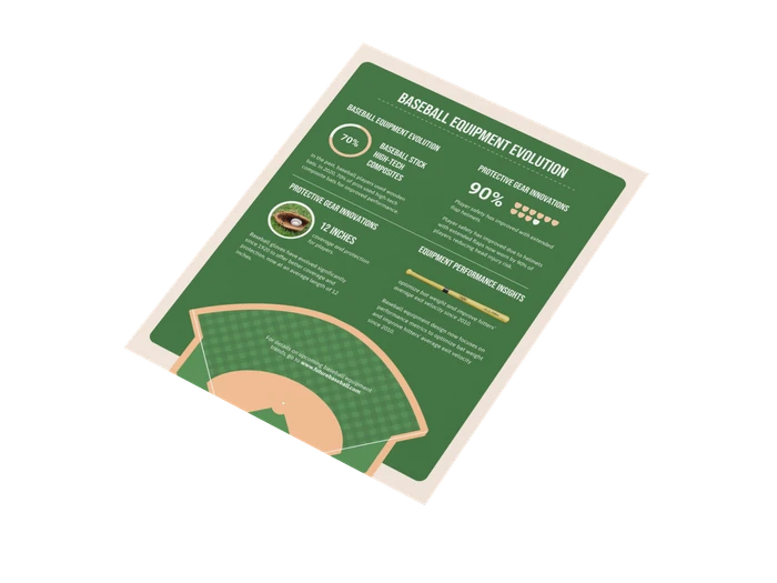 baseball infographic templates