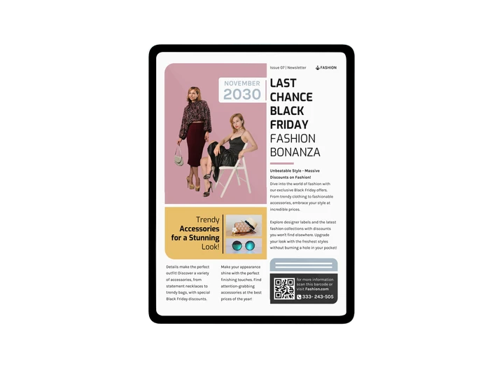 black friday newsletter templates