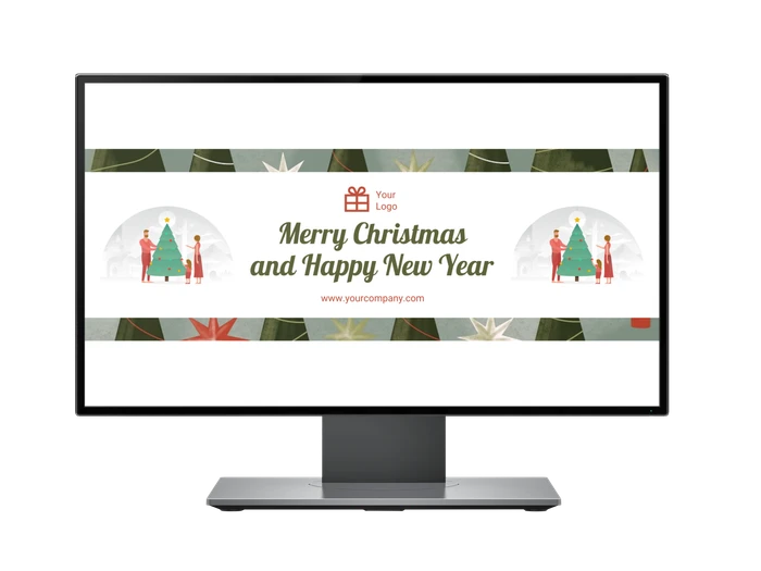 christmas banner templates