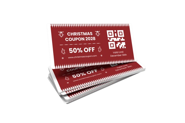 christmas coupon templates