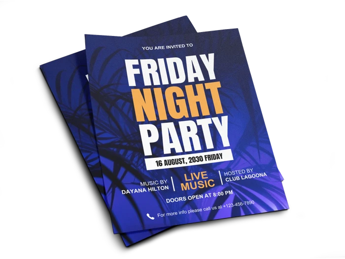 club flyer templates