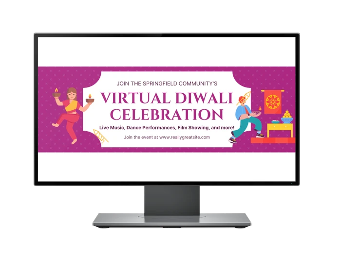 diwali banner templates