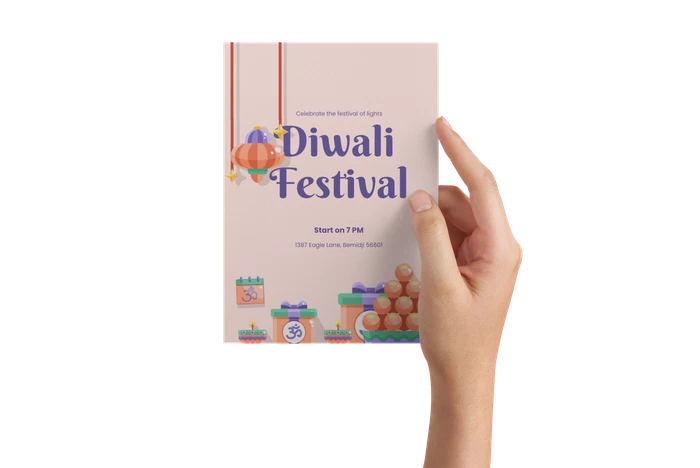 diwali invitation templates