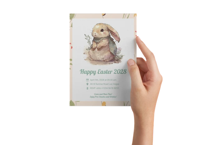 easter invitation templates