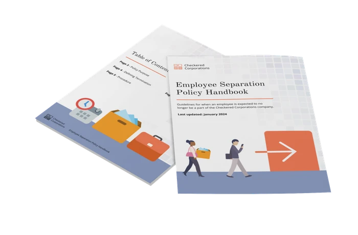 employee handbook templates