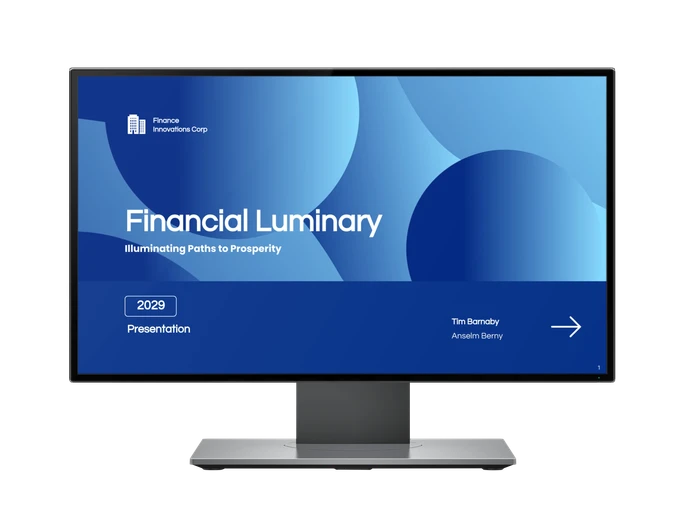 finances presentation templates