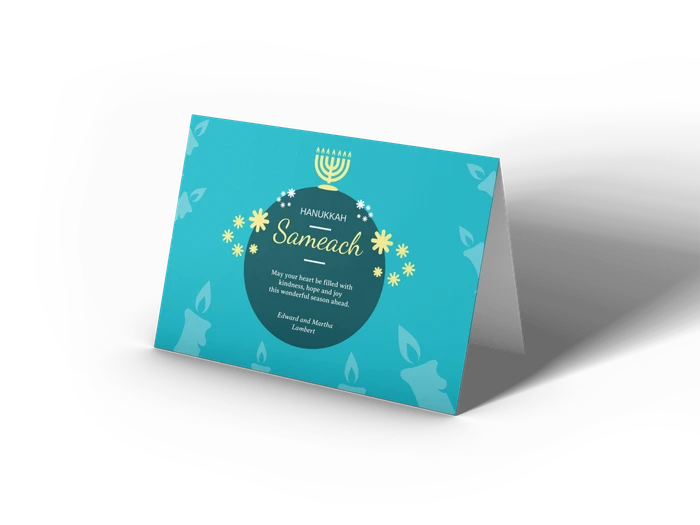 hanukkah card templates