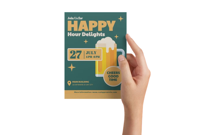 happy hour invitation templates