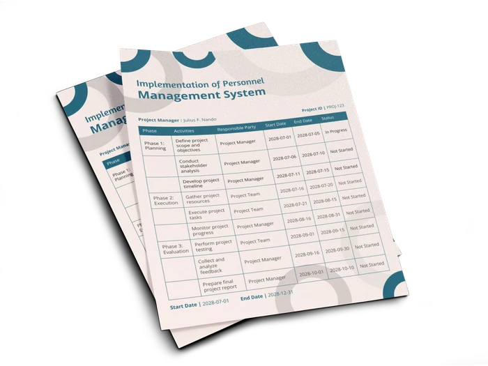 implementation plan templates