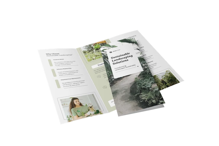 landscaping brochure templates