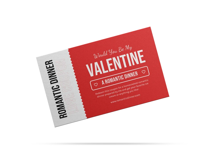 love coupon templates