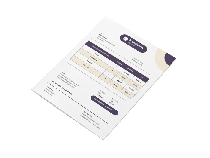 invoice templates