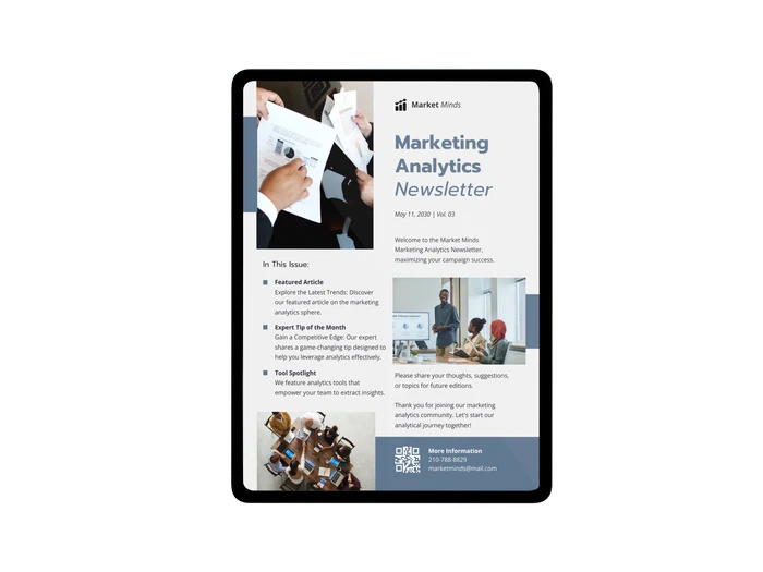 marketing newsletter templates