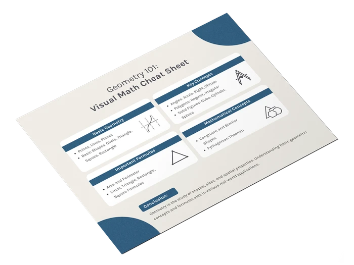 math infographics templates