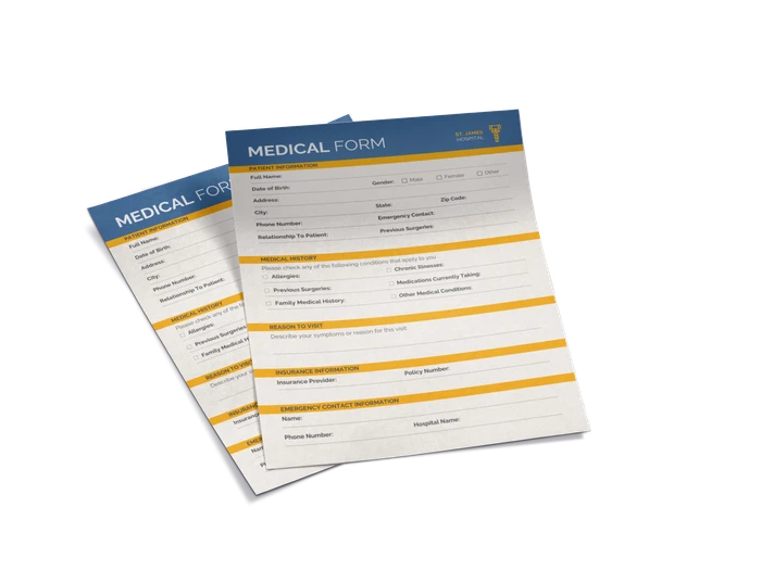 medical form templates