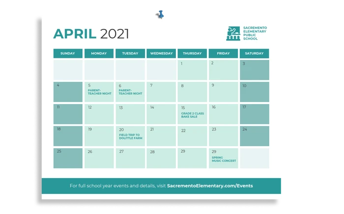 schedule templates