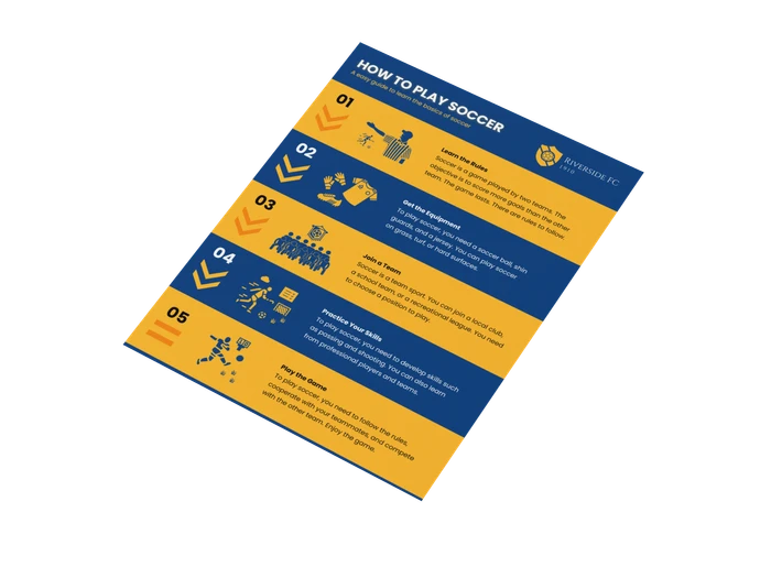 soccer infographics templates