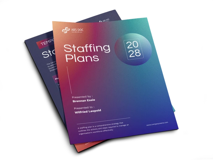 staffing plan templates