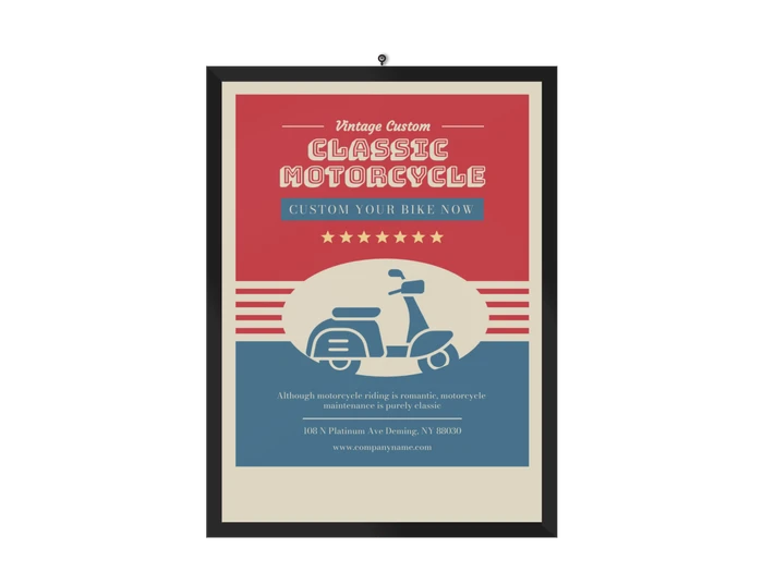 vintage poster templates