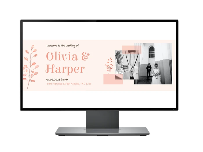 wedding banner templates