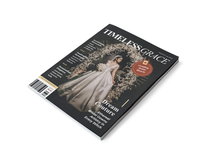 wedding magazine cover templates