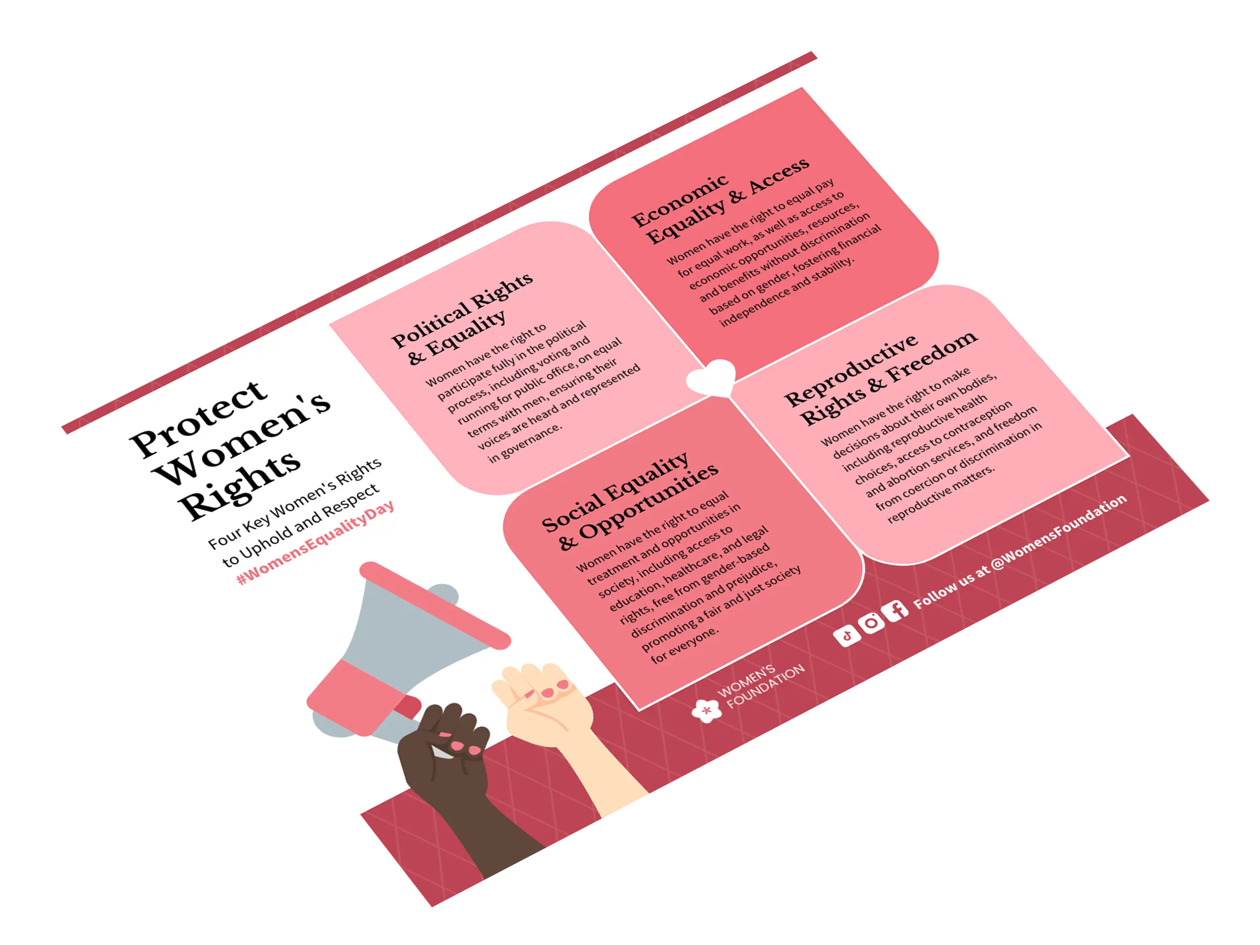 women infographics templates