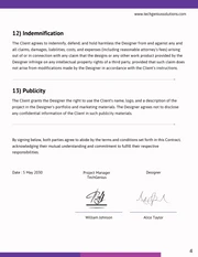 Product Design Contract Template - Page 4