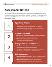 Subcontractor Performance Report - Page 3