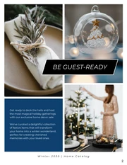 Blue Winter Home Decor Catalog - Page 2