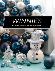 Blue Winter Home Decor Catalog - Page 1