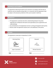 Gray and Red NDA Contract - Page 3