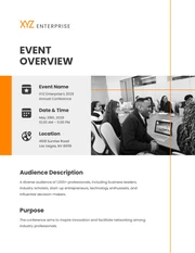 White And Orange Simple Sponsorship Proposal - Page 3