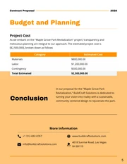 Business Contract Proposal - Page 5