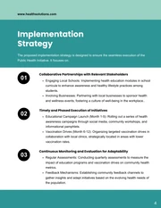 Public Health Initiative Proposal - Page 4