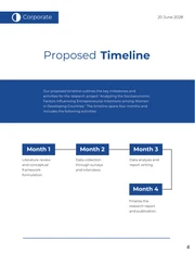 Clean Minimalist Modern Research Proposals - Page 4