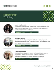 Training Course Catalog Template - Page 6