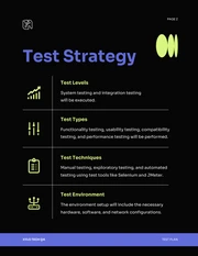 Black Blue Neon Test Plan - Page 2