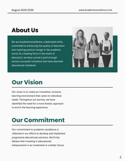 Green And White Modern Minimalist Academic Proposal - Page 2