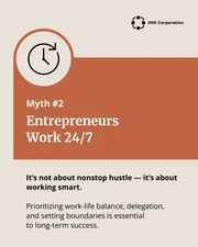 Entrepreneurship Myths LinkedIn Carousel Template - Page 3